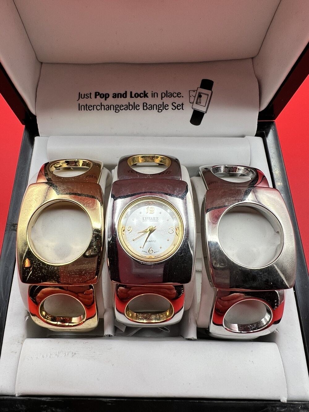 Kessaris Watch Set NOS New With Box Wristwatch Set